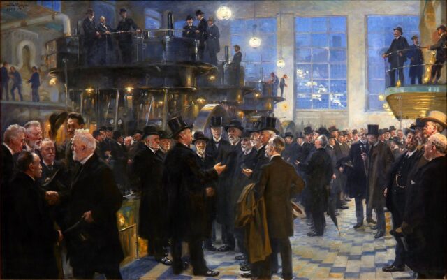 1903-1904 - P.S. Krøyer - Industriens Mænd